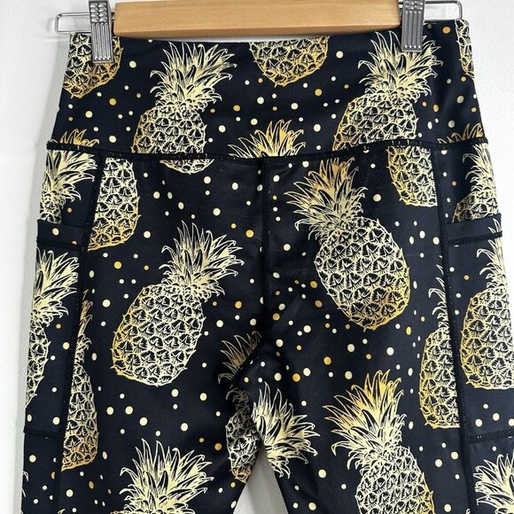 Constantly Varied Gear Small PINEAPPLE Legging Squat Approved Pockets Athletic - Picture 5 of 9